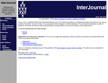 Tablet Screenshot of interjournal.org